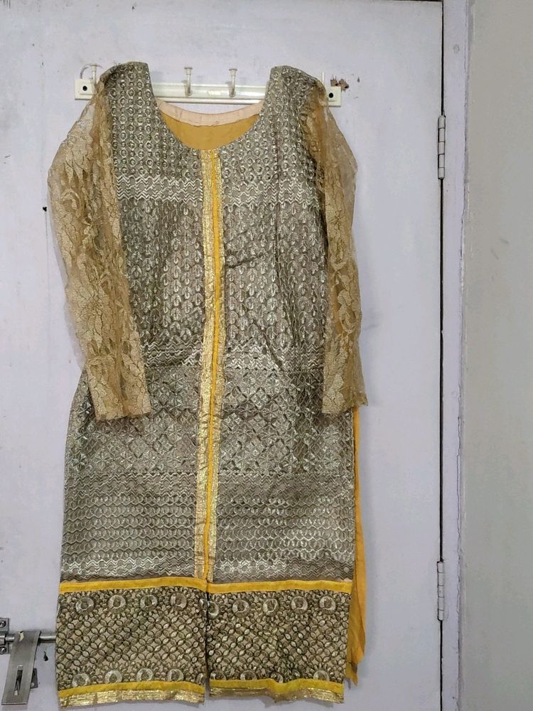 Mustard Kurta