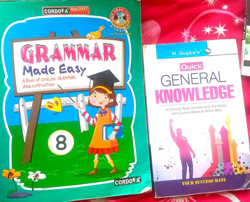 Grammar Book And Gk Combo