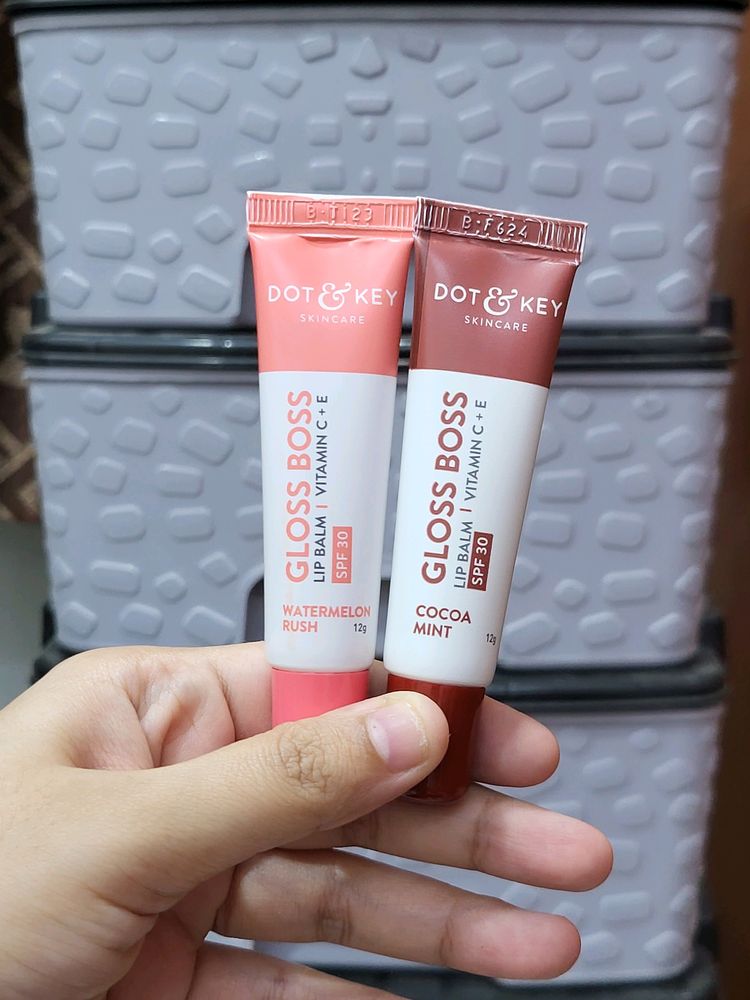 Any One Dot & Key Gloss Boss Lip Balm