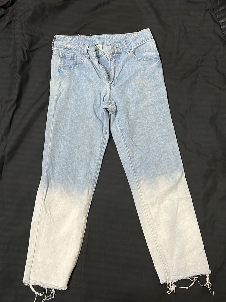 Mid Waist Jeans