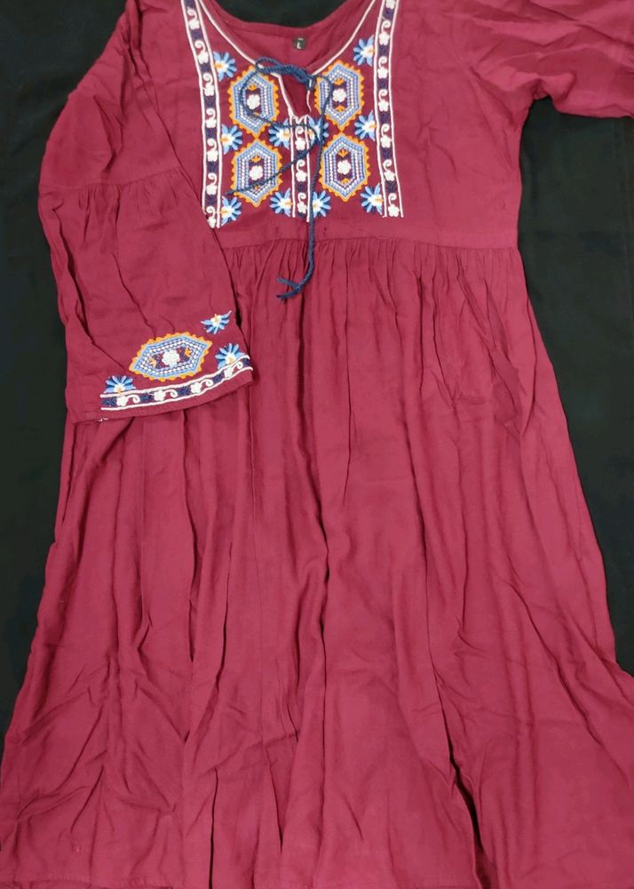 Embroidered Ethnic Dress