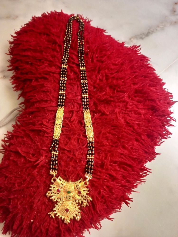 1 Gram Gold Plated Mangalsutra