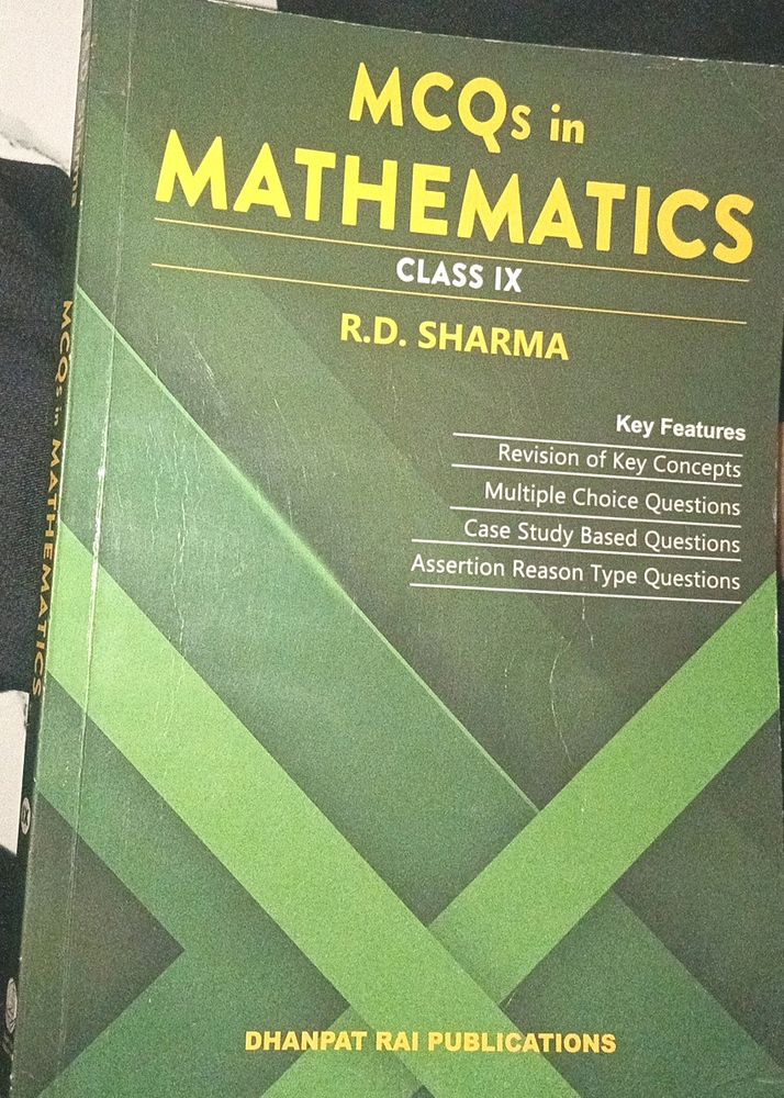 Rd Sharma McQ Book