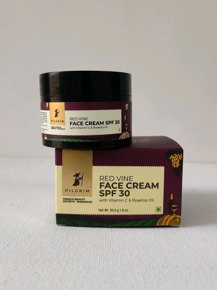 Pilgrim Red Wine Face Cream