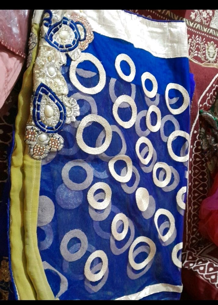 Designer Net Saree