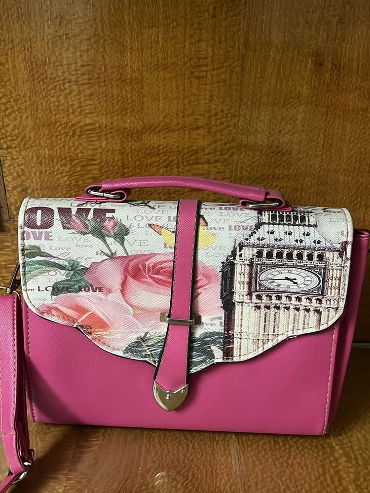 Stylish Pink Handbag