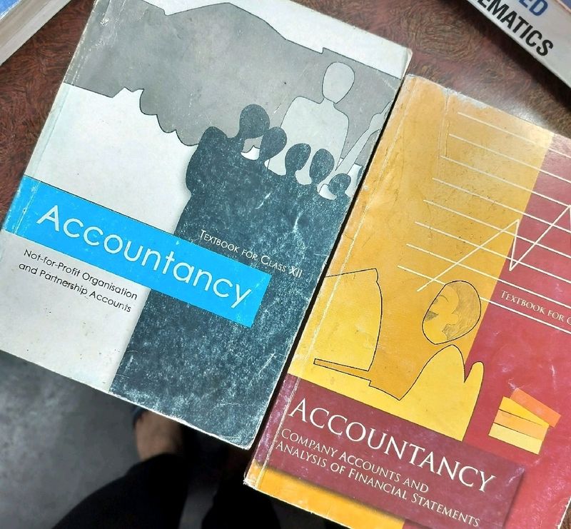 NCERT Accountancy Class 12 Books Part 1 And 2