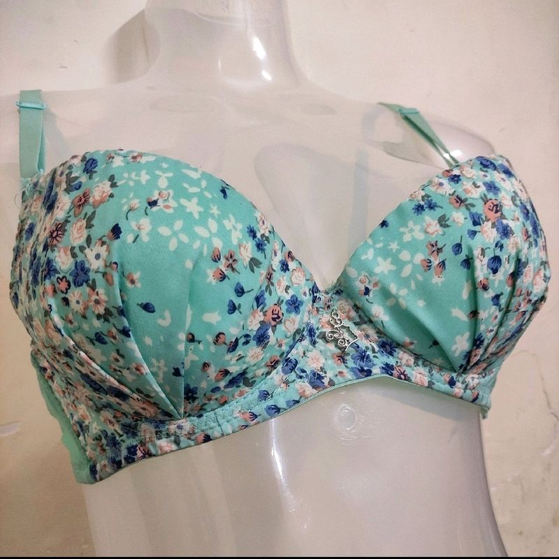 Floral Padded Bra