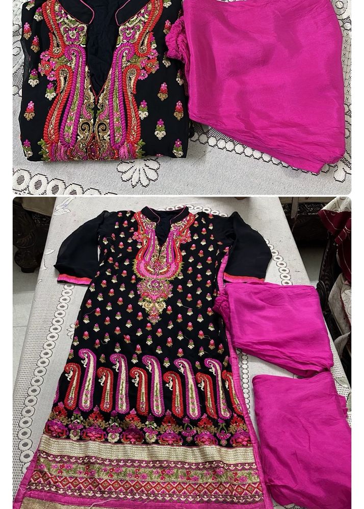 Kurta Pant And Dupatta 3 Peice