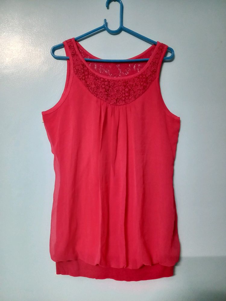 Women Pink Top