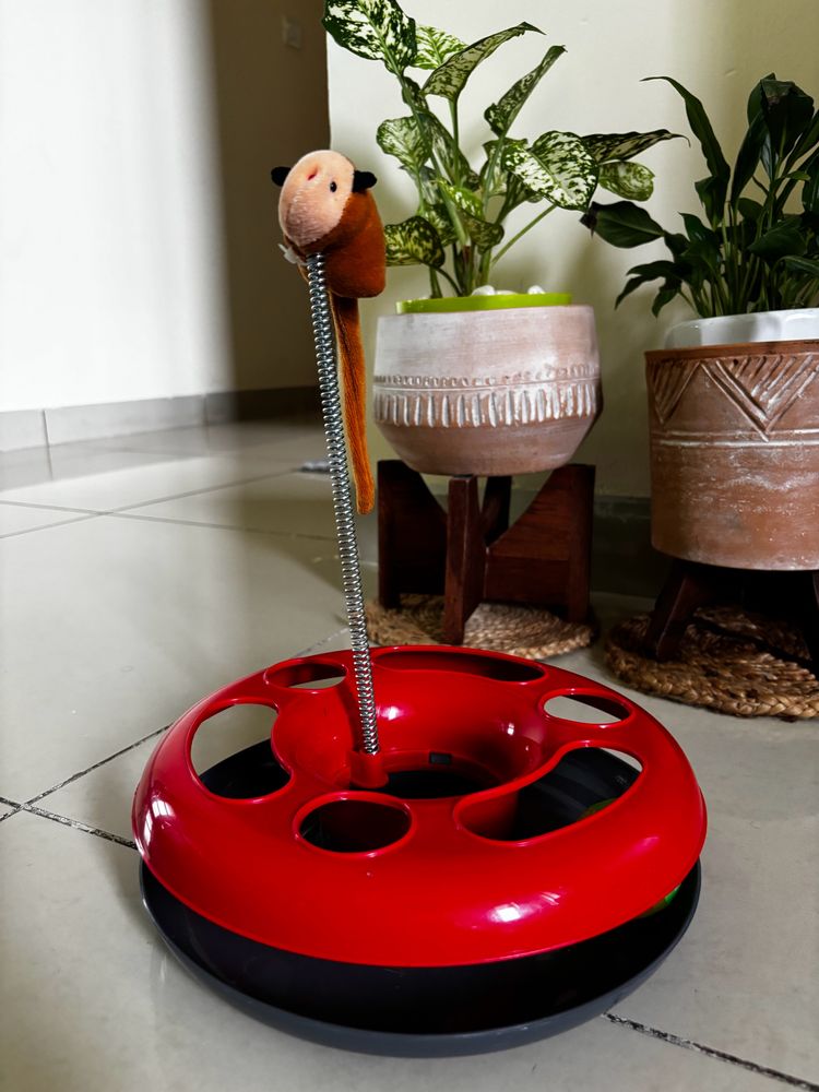 Engaging Mouse Toying Wheel Toy For Cats