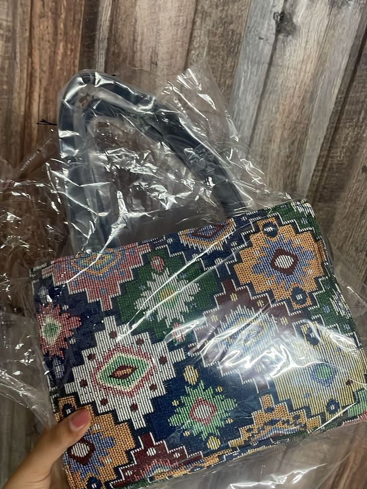 Printed Handbag