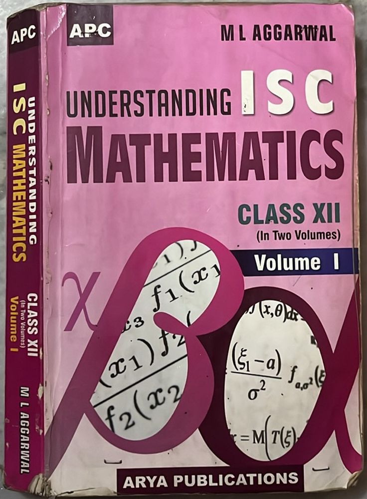 Maths ISC Class 12th Volume 1