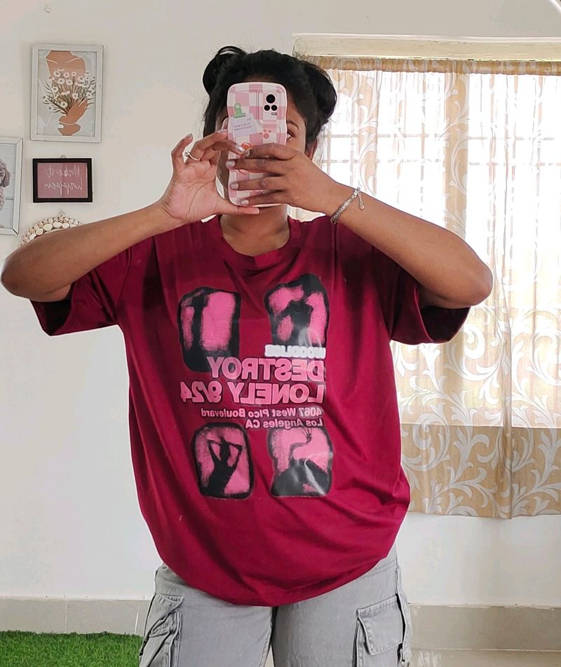 Korean Oversized Tee-shirt