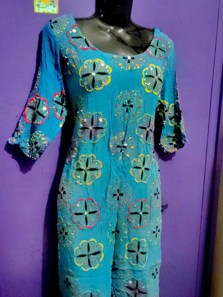 Embroidery work Kurta