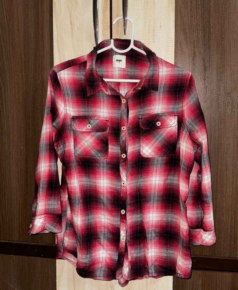 Red Checks Shirt