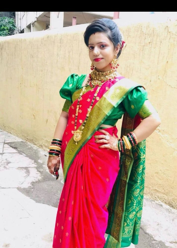 Red Traditional Saree