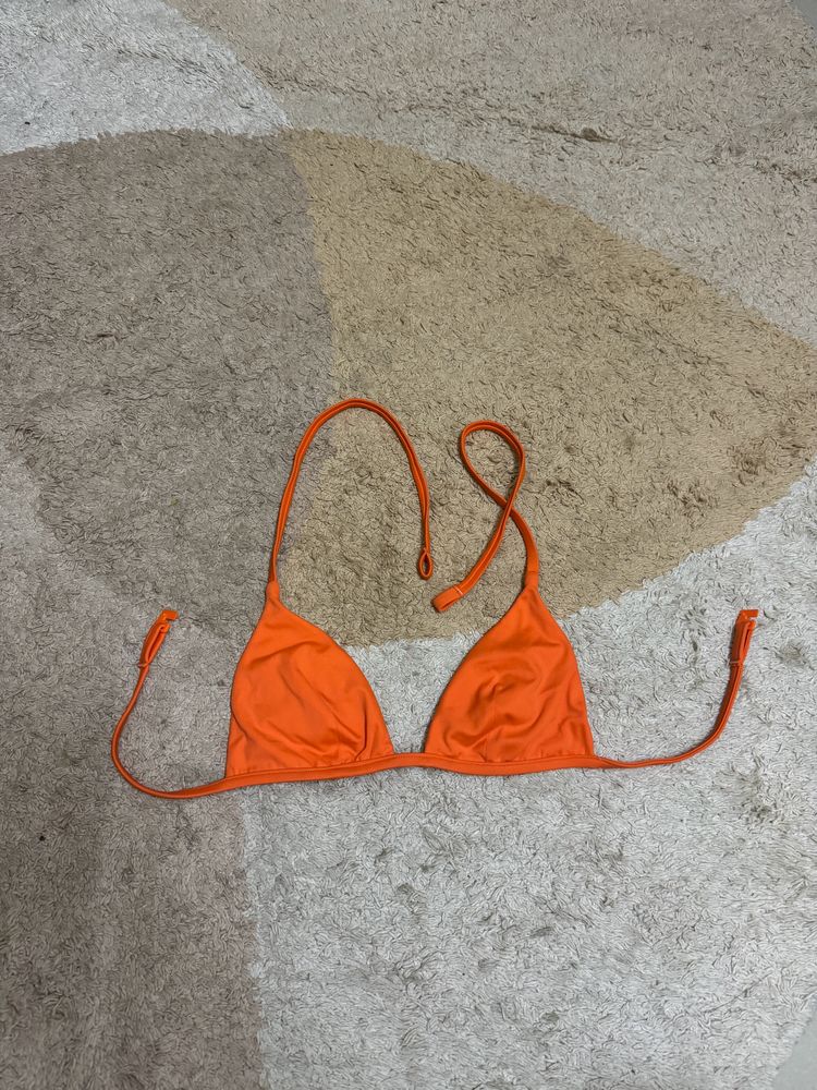 Orange Bikini Top