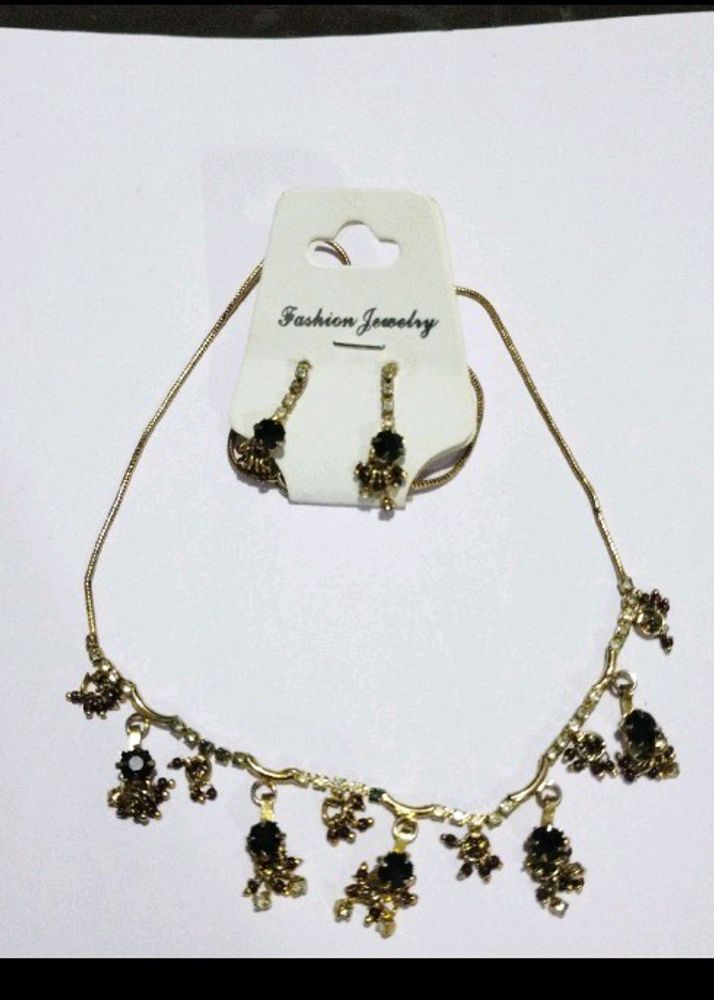 Necklace With Earrings