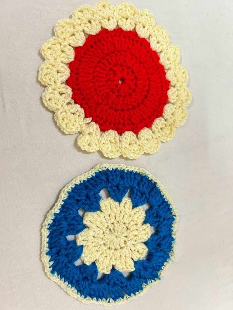 Tea Crochet Coaster