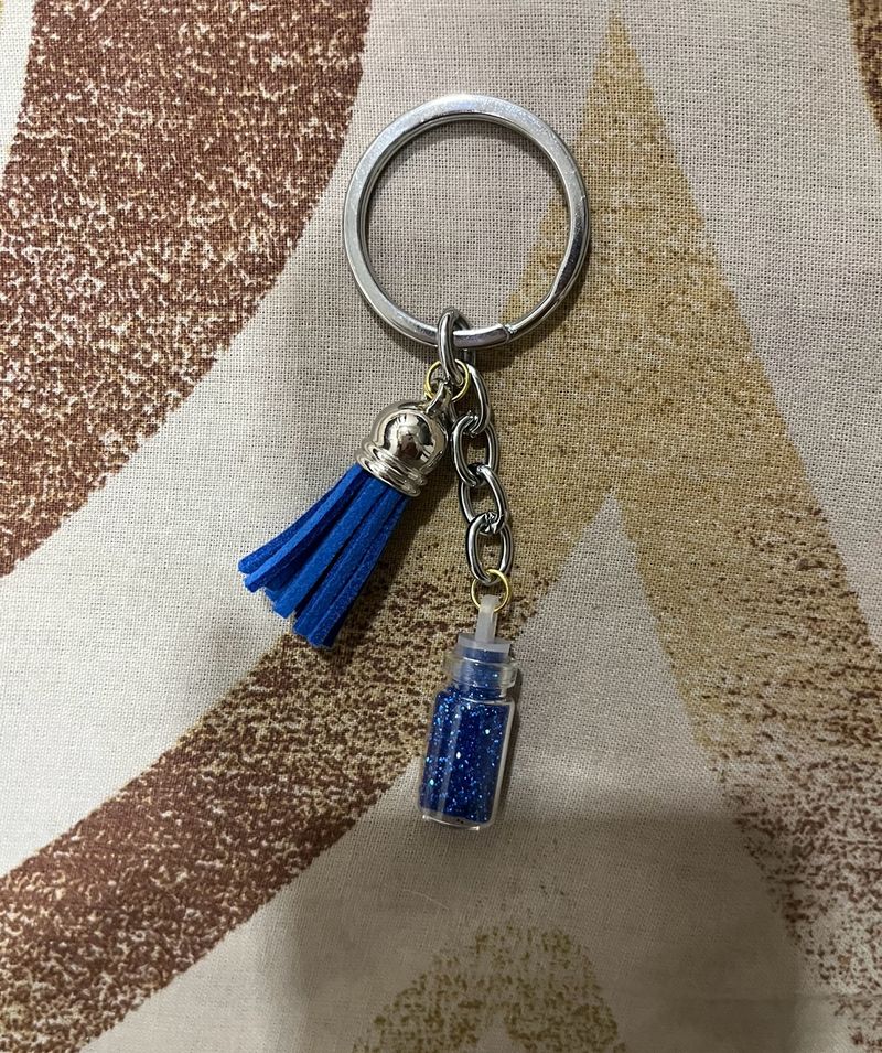 New Cute Bottle Keychain