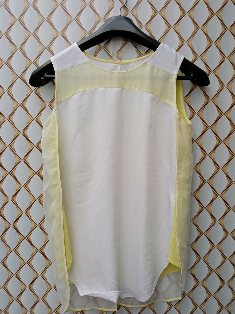 New White Yellow Top