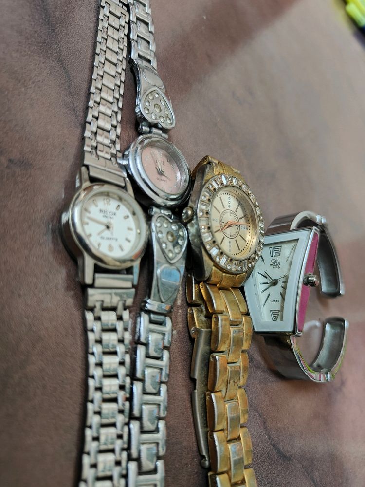 Watches ⌚ For Women Multiple Brands (No Battery🔋)