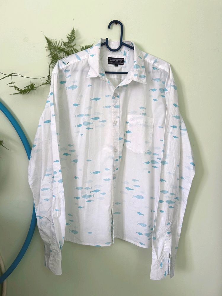 Printed Elegant Formal Shirt