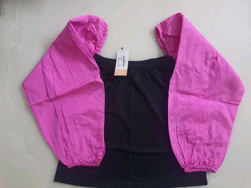 Hot Pink Top Size Medium 34 Inches