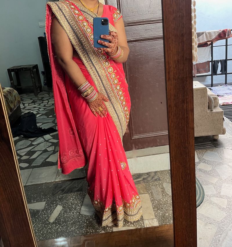 heavy saree