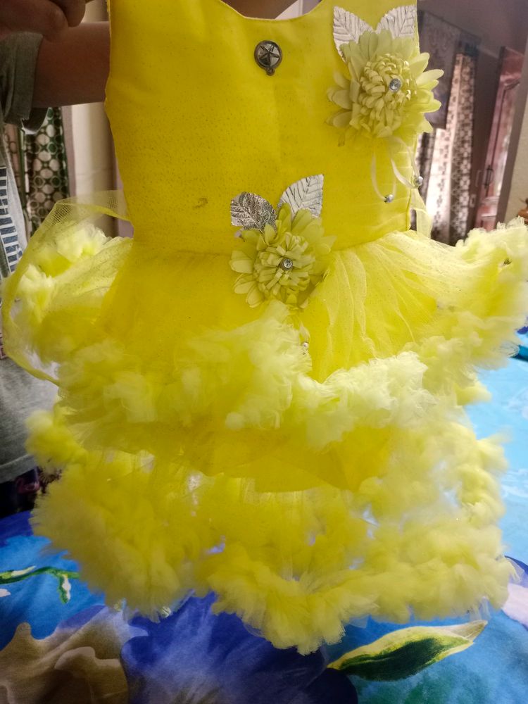 1-6months Baby Yellowfrock