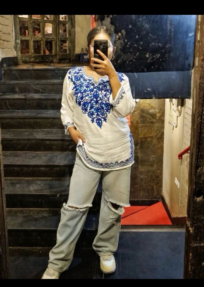 Short Kurta Girls Women 🦋 ✨