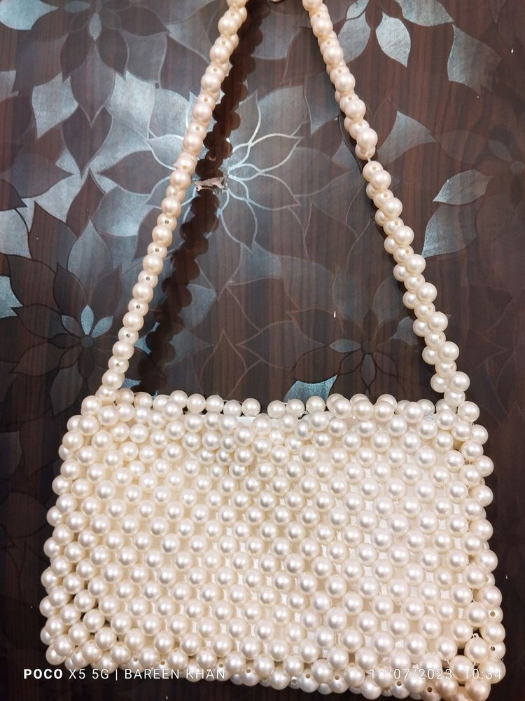 Beads bag By Designer Bareen Khan