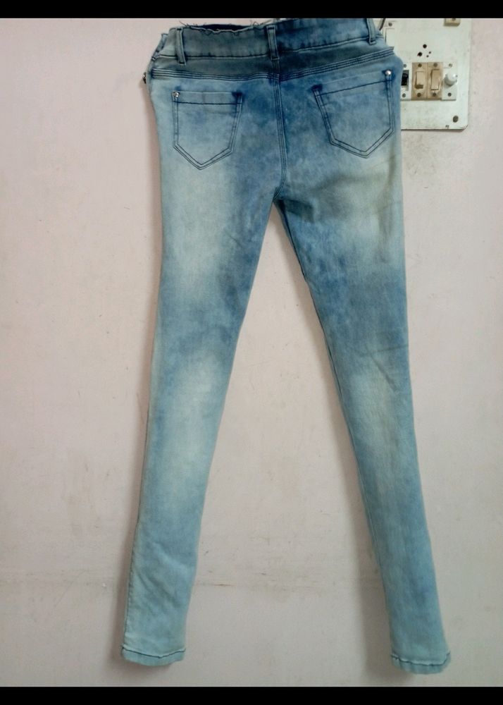 Blue Skinny Jeans