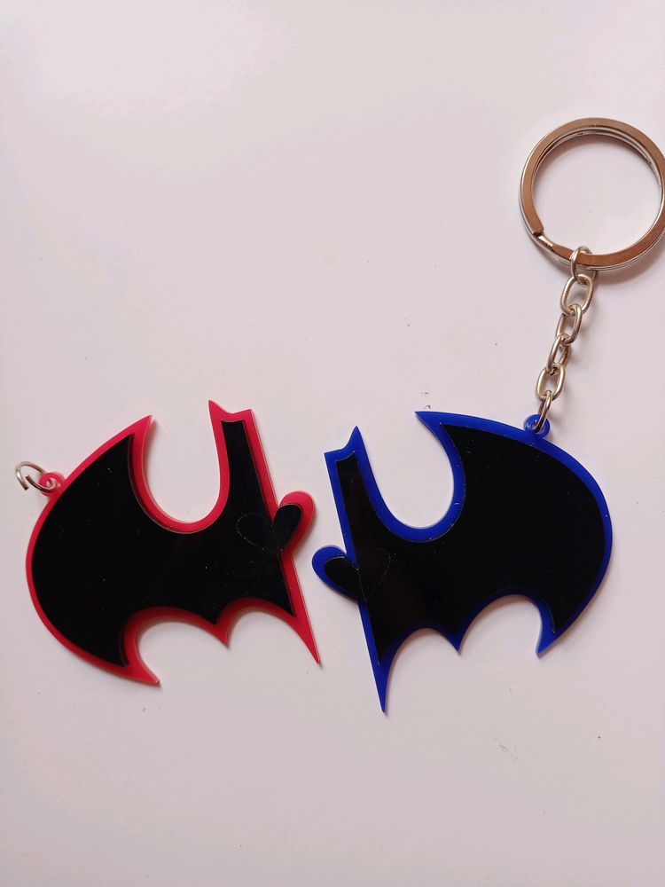 Batman Robin Premium Acrylic Keychain Set