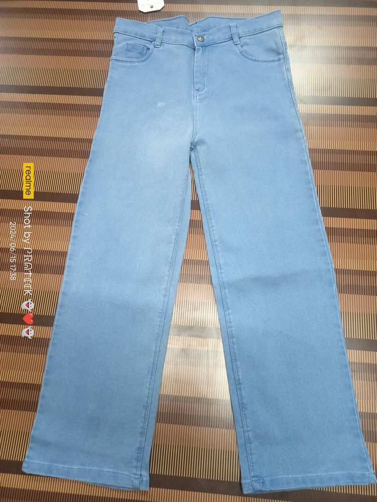(L-45) 30 Size Straight Denim Jeans