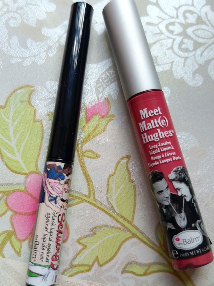 The Balm Eyeliner And Lisptick ❣️💅