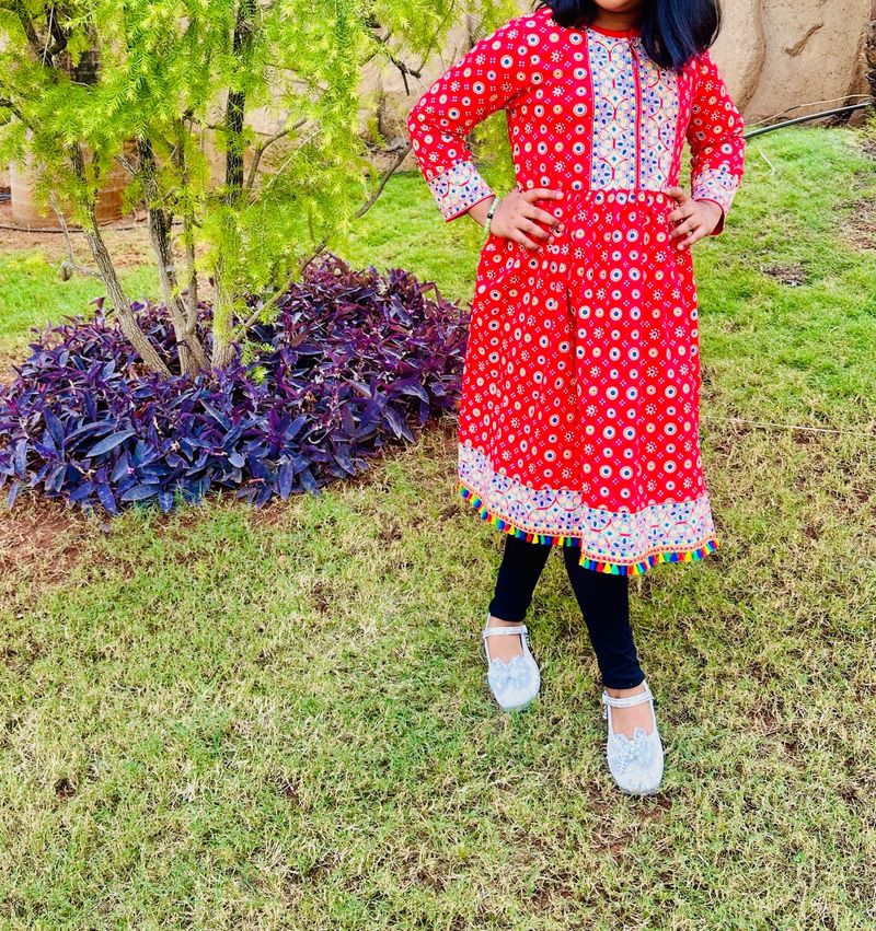 Red frock/kurti