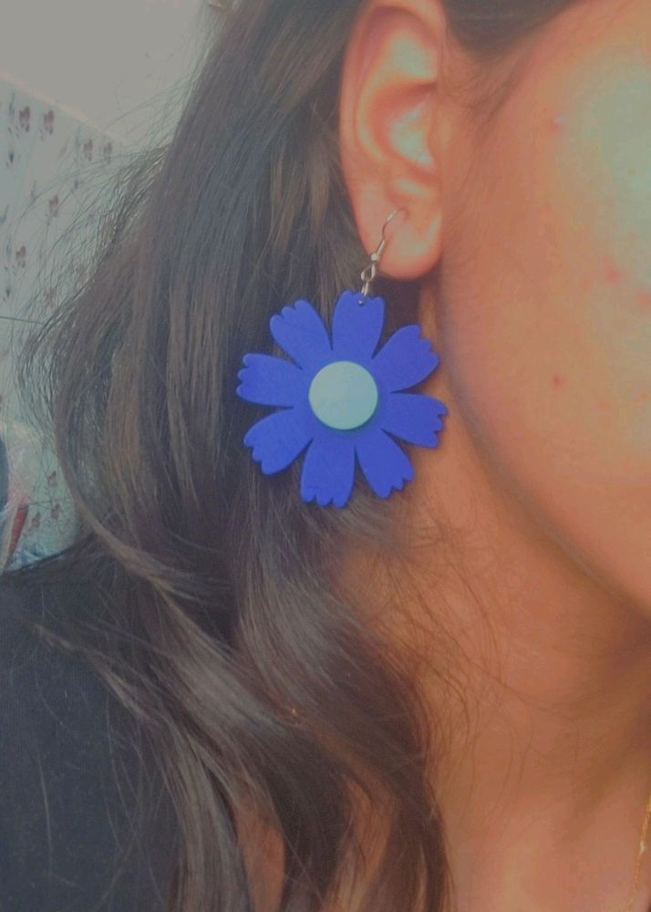 Flower Cute And Funky Earrings