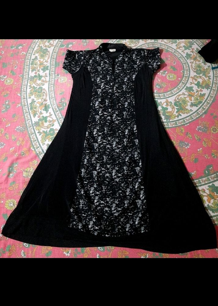 Women Beautiful Black Kurti 🖤✨️