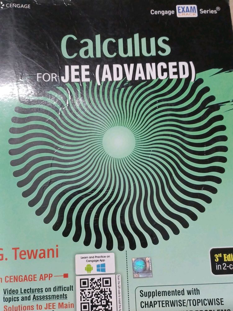 Cengage JEE Advanced Mathematics by G. Tewani