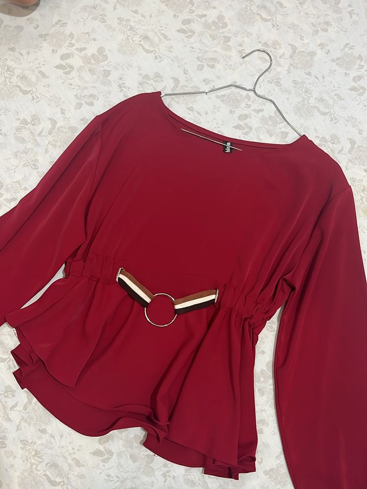 Beautiful Maroon Top