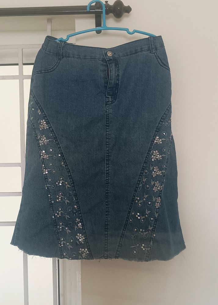 Denim Skirt