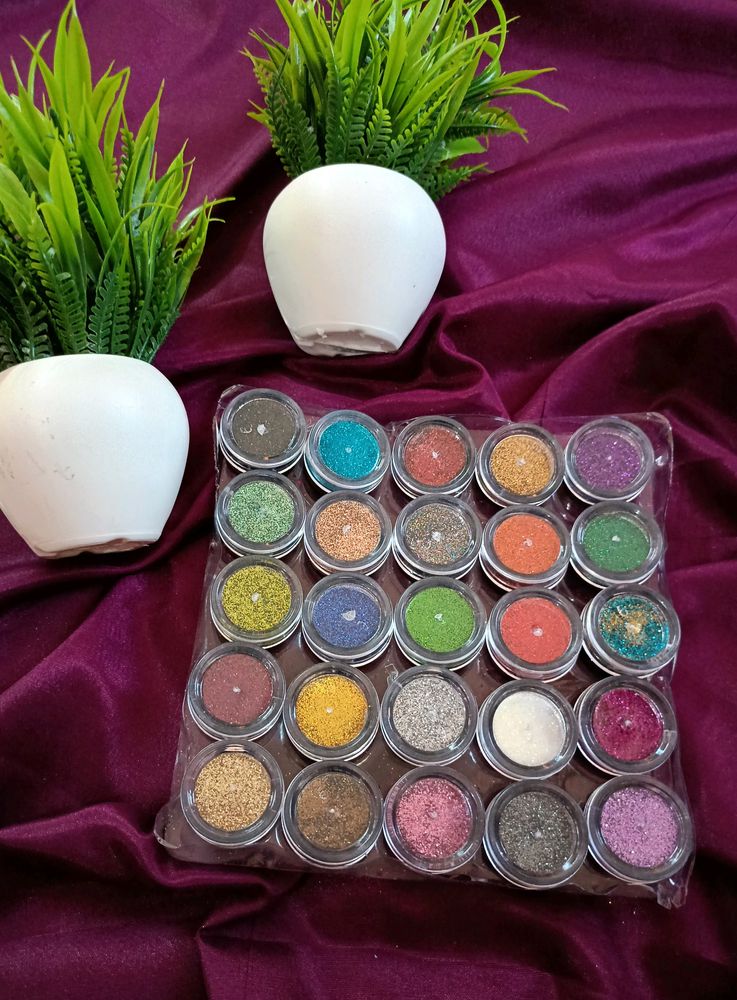 Combo of 25 Eyeshadow Glitter