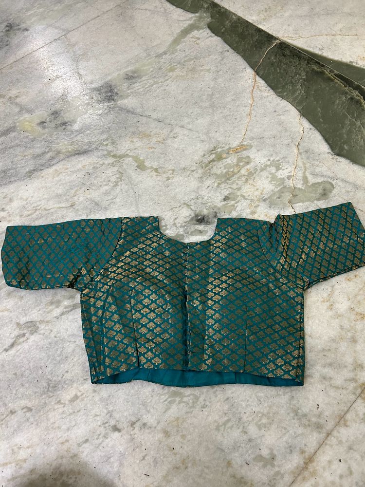 Banasrasi Green Brand New Blouse