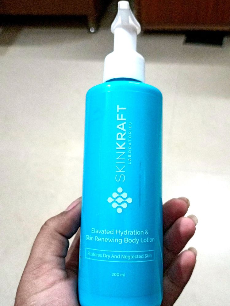 Skinkraft's Elevated Hydration And Skin Renewing Body Lotion