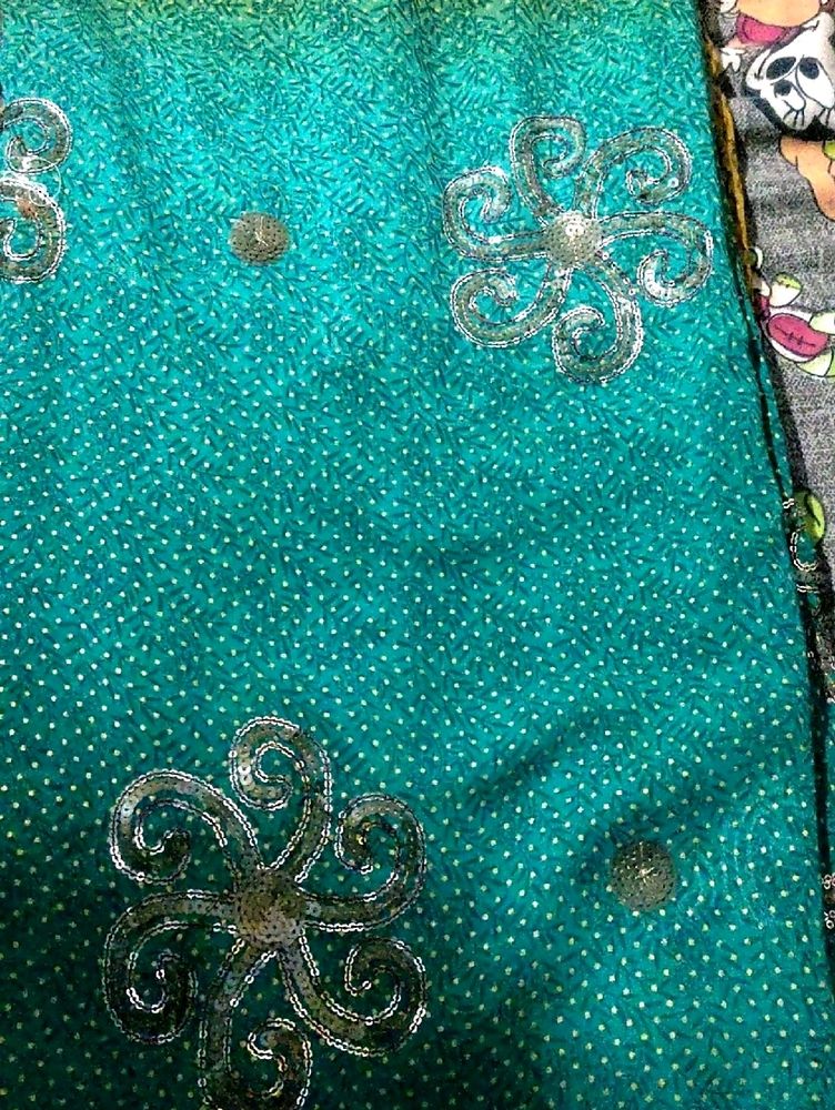 Saree Sea Green 🤍