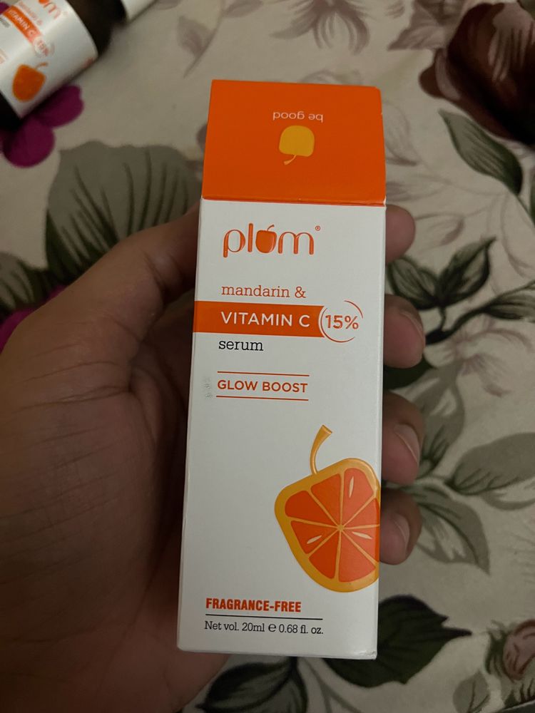 Plum Mandarin & Vitamin C Serum With Glow Boost
