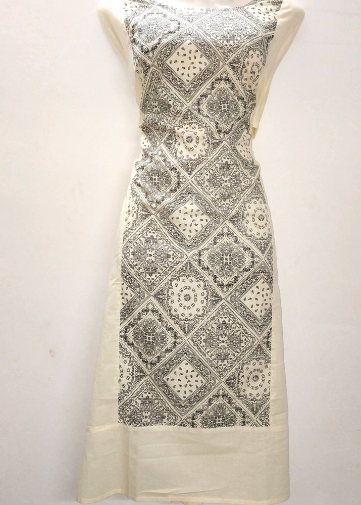 Womens Printed Cotton Kurti