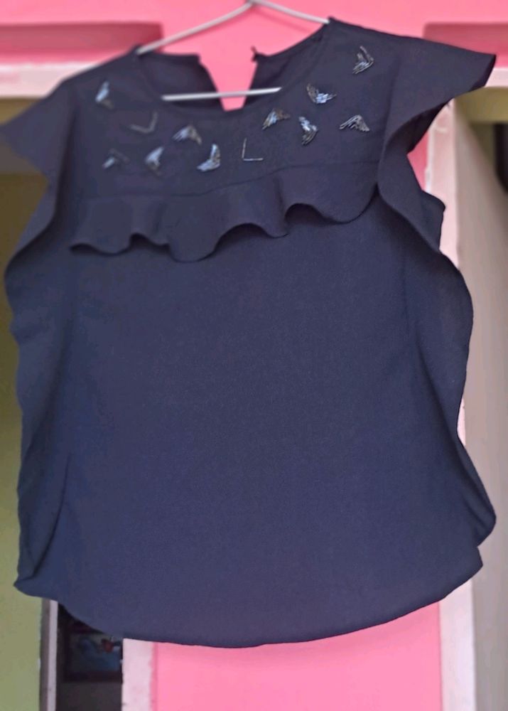 Frilled Designer Top